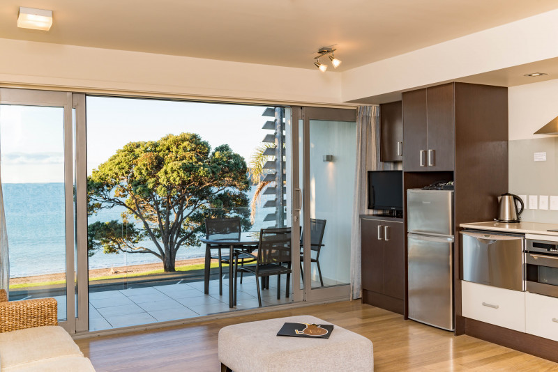 Heritage Sea Spray Suites Paihia 1Bedroom Premium KitchenBalcony Heritage Sea Spray Suites Paihia 1Bedroom Premium KitchenBalcony